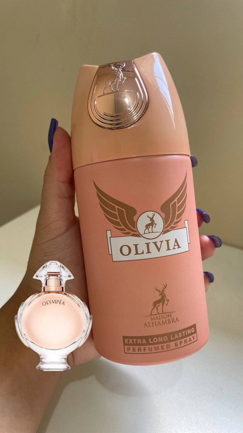 SPRAY PERFUME - OLIVIA - OLYMPEA