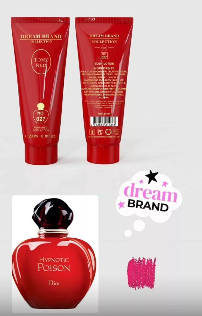 DREAM BRAND - 200ML - TOXIC RED 027