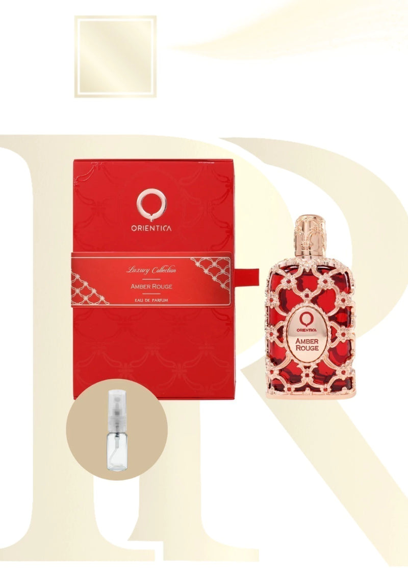 DECANTE 5ml - AMBER ROUGE - ORIENTICA (Inspiração Baccarat)