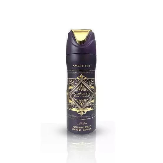 PERFUME EM SPRAY - ÁRABE 200ml - AMETHYST