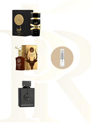 COMBO SEDUTOR MASCULINO - 5ml (5ml club, 5ml Asad, 5ml Wazeer