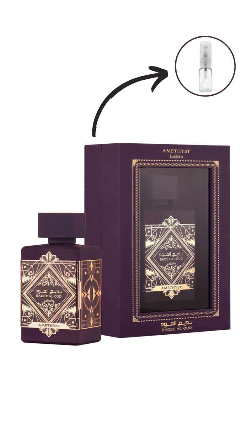 Bade'e Al Oud Amethyst Lattafa - FRACIONADO 5/10ML