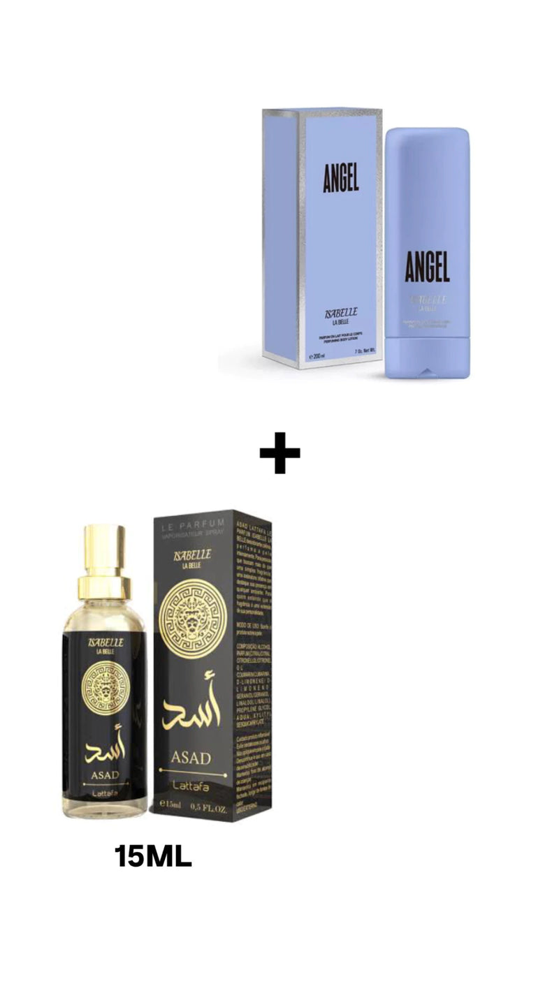 15ML ASAD ISABELLE + CREME ANGEL ISABELLE 200ml
