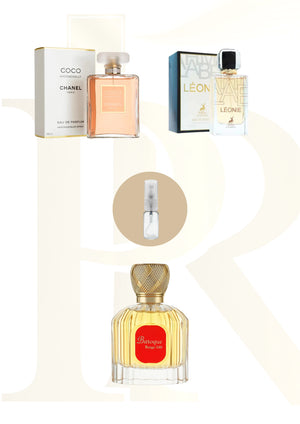 COMBO ELEGANTE - FEMININO - (1COCO CHANEL, 1LEONIE, 1BAROQUE)