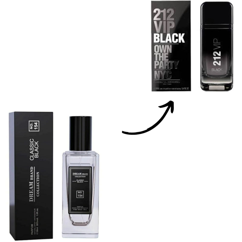 TUBETE 154 - 30ML - INSPIRADO NO 212 BLACK