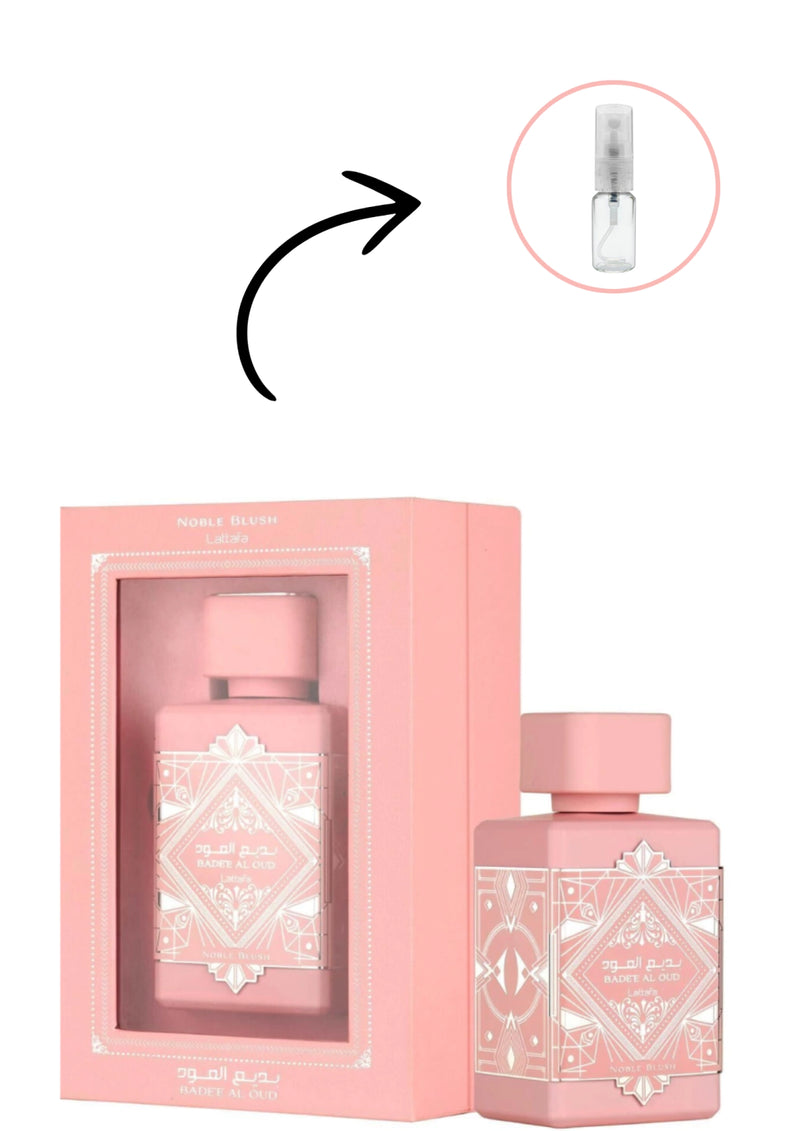 Noble Blush Lattafa - FRACIONADO 5/10ML